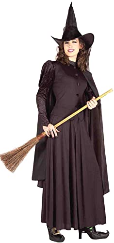 Forum Novelties Women's Classic Witch Costume, Black, Standard