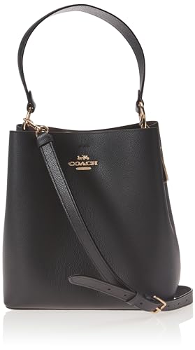 COACH Town Bucket Bag, Black Oxblood