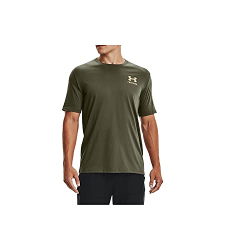 Under Armour Men's New Freedom Flag T-Shirt, Marine Od Green (391)/Black, Medium