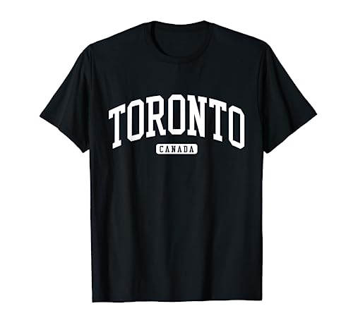 Toronto Canada College University Style T-Shirt