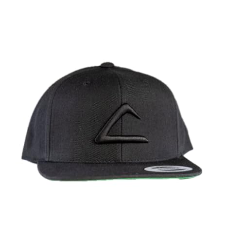 Embroidered Ash Ketchum Black on Black 3D Puff Design, Yupoong Classic Cap 6089M League Trainer Anime Cosplay Snapback