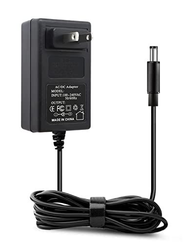 15V 3A Power Supply Adapter Charger Switching Converter Adapter, (Input AC 100V-240V, Output DC 15 Volt 3 Amp 45 Watt), Round Barrel Plug 5.5mm x 2.1mm & 2.5mm Tip Center Positive - 3.3ft Long Cord