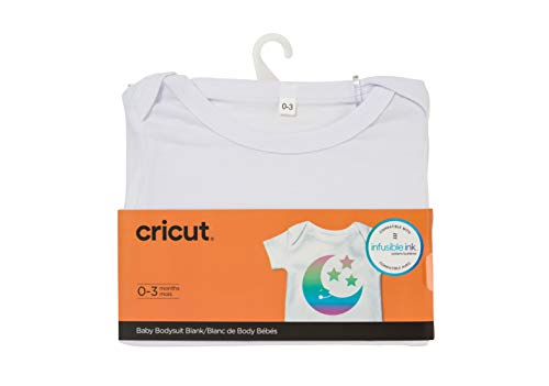 Cricut Baby Bodysuit Blank, 0-3 Months