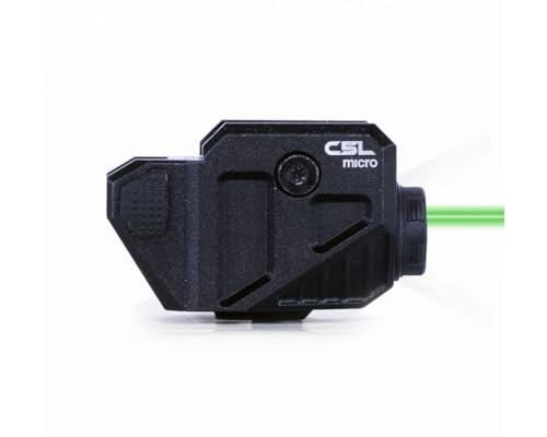 Viridian New C5L Micro Rechargeable Universal Compact Weapon Green Laser Sight with High Output 550 Lumen Tactical Light, with SAFECharge Power Source, Class 3R 5mW Output Laser, Universal Mounted