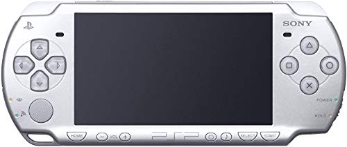 Sony Playstation Portable PSP 3000 Series Handheld Gaming Console System (Mystic Silver) (Renewed)