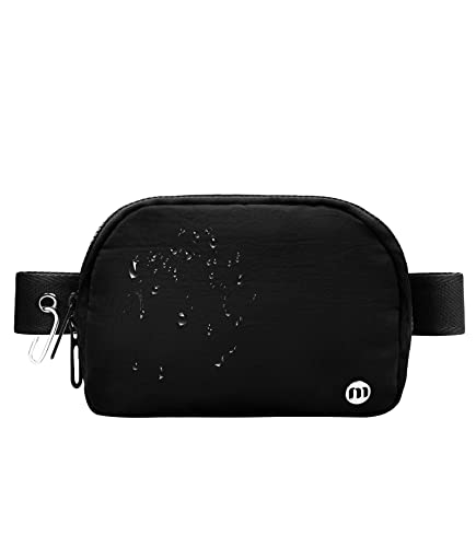 Mum's Memory Fanny Packs for Women Men, Crossbody Fanny Pack, Waterproof Everywhere Belt Bag with Adjustable Strap, Fashion Crossbody Waist Pack for Traveling (Black)