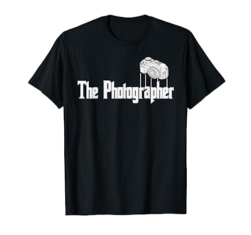 Funny The Photographer Photography Camera T-Shirt