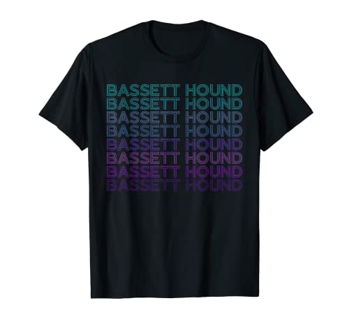 Bassett Hound Retro T-Shirt