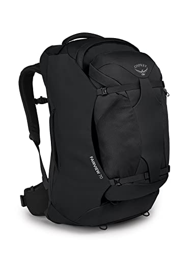 Osprey Fairview 70L Women's Travel Backpack, Black