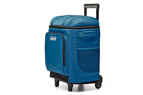 Coleman Chiller Series, Insulated Soft Cooler with Ice Retention, Leak-Proof, Available in 9/16/28/30/42 Can Capacities with Wheeled & Backpack Options Perfect for Camping, Beach, Sports & More