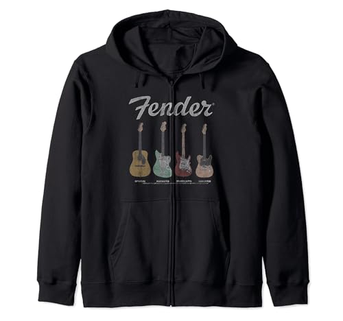Fender Vintage Guitar Lineup Zip Hoodie