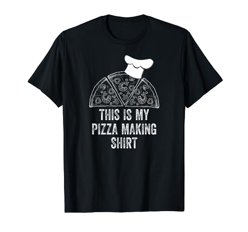 Vintage This Is My Pizza Making Shirt Funny Pizza Chef Gifts T-Shirt