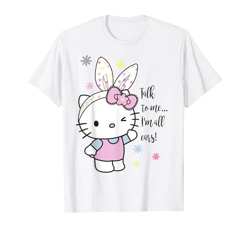 Hello Kitty 'Talk to Me' Easter Tee Shirt T-Shirt