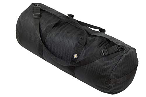 North Star Sports SD1842 Diamond Ripstop Standard Duffle Gear Bag 18'H x 18'W x 42'L, 175 Liter, Midnight Black Duffel Northstar Bags
