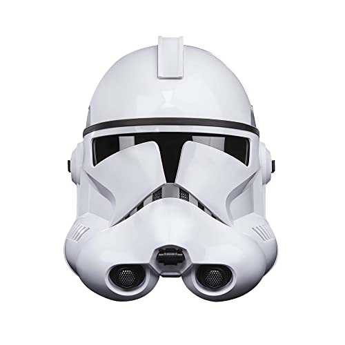 Star Wars The Black Series Phase II Clone Trooper Premium Electronic Helmet, The Clone Wars Roleplay Collectible, Kids Ages 14 and Up