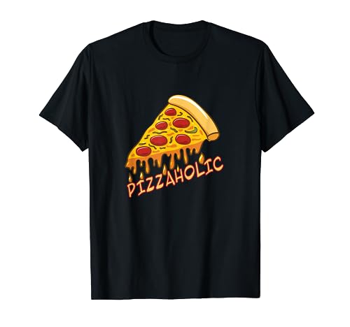 Pizza Lover Italian Foodie Funny Pizzaholic T-Shirt