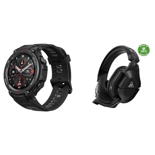 Amazfit T-Rex Pro Smart Watch for Men Rugged Outdoor GPS Fitness Watch & Turtle Beach Stealth 600 Gen 2 MAX Multiplatform Amplified Wireless Gaming Headset