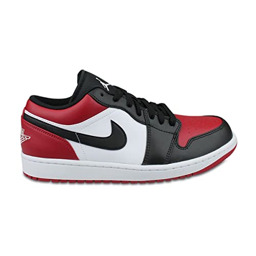 Nike Men's Air Jordan 1 Shoe, Gym Red/White-black, 9.5