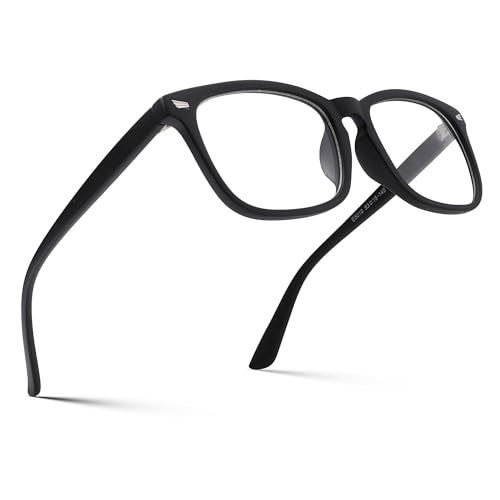 Pro Acme Non-prescription Glasses Frame Clear Lens Eyeglasses (Matte Black)