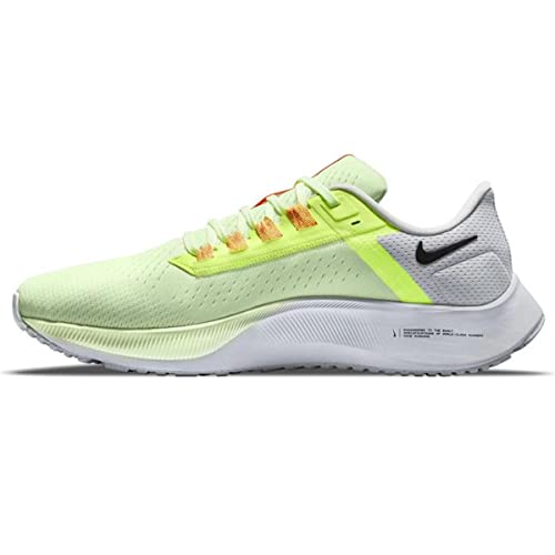 Nike Men's Air Zoom Pegasus 38 Running Shoe, Barely Volt/Black, 10