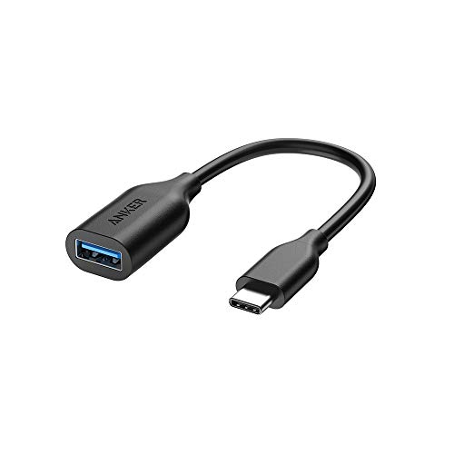 Anker USB-C to USB 3.1 Adapter, USB-C Male to USB-A Female, Uses USB OTG Technology, Compatible with Samsung Galaxy Note 8, S8 S8+ S9, iPad Pro 2018, Nexus 6P 5X, LG V20 G5 and More