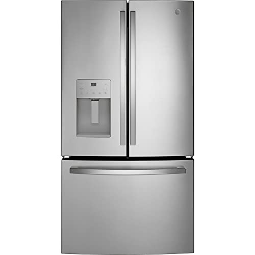 GE ENERGY STAR 25.6 Cu. Ft. Fingerprint Resistant French-Door Refrigerator