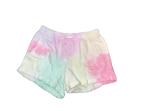Victoria's Secret Pink Boyfriend 4.25' Rolled-Hem Sweat Shorts Color Tie Dye New (as1, Alpha, x_s, Regular, Regular)