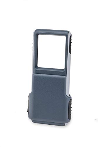 Carson MiniBrite 3x Power LED Lighted Slide Out Magnifier with Protective Sleeve (PO-25)