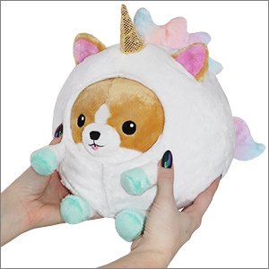 Squishable / Undercover Corgi in Unicorn - 7'