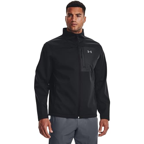 Under Armour Men's ColdGear Infrared Shield 2.0 Soft Shell, (001) Black / / Pitch Gray, X-Large
