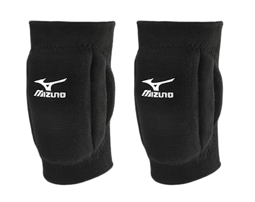 Mizuno T10 Plus Kneepad, ADULT Volleyball Kneepad, Black, One Size