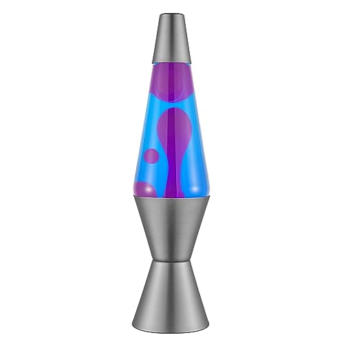 Lava Lamp - 14.5' Cosmic Wave - The Original Motion Light - Purple Wax and Blue Liquid - Item #2633 (Amazon Exclusive)