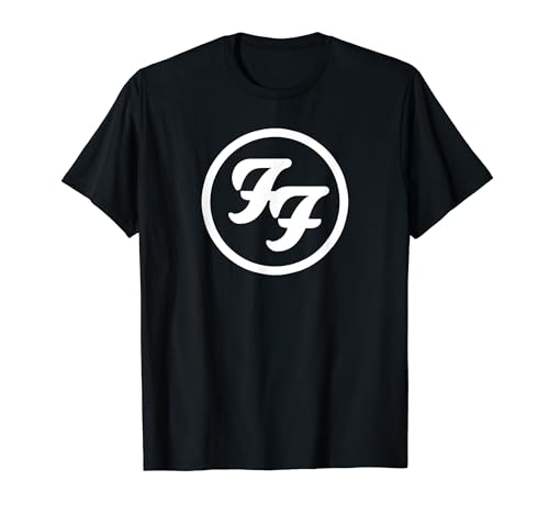 Foo Fighters White Circle Logo T-Shirt T-Shirt