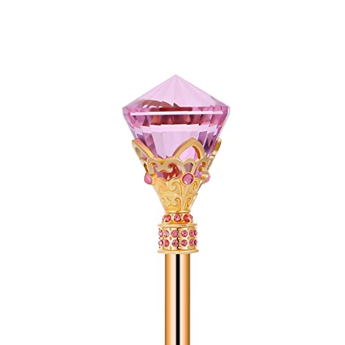 Gold Pink Festival Wand Pageant Costume Accessory (Pink)