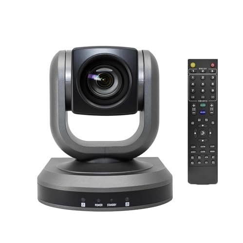 4K PTZ Conference Room Camera, USB3.0/HDMI Live Streaming Camera,12X Optical Zoom Wide Angle for Video Conferencing Church Streaming Education Medical Work with Zoom,Skype,Teams,OBS,YouTube,etc