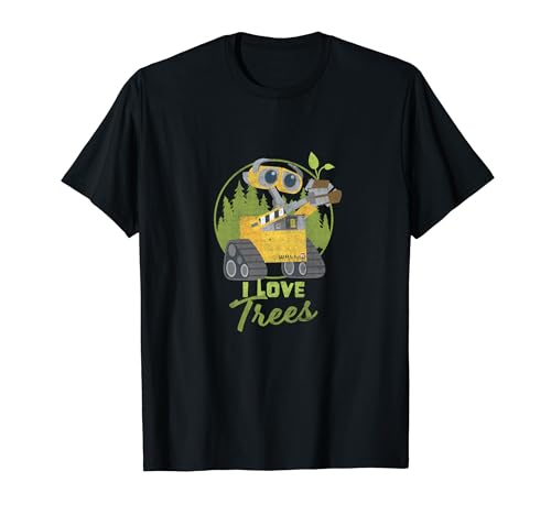 Disney Pixar Earth Day Wall-E I Love Trees T-Shirt