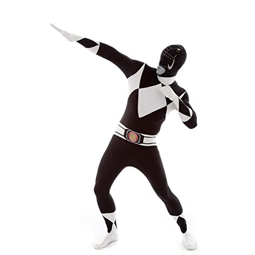 Morphsuits Men's Power Rangers, Black, Small