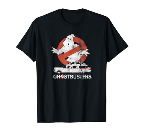 Ghostbusters No Ghost with Ecto Vector T-Shirt