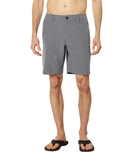 O'Neill Men's Reserve Heather 19' Hybrid Shorts, Grey