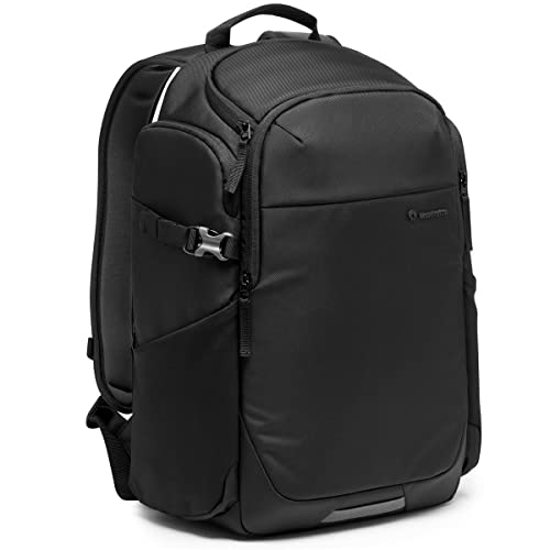 Manfrotto Advanced Befree III Professional Photography Backpack for Camera and Laptop, Bag for Reflex/Mirrorless Camera with Lenses, with Interchangeable Padded Dividers and Tripod Attachment