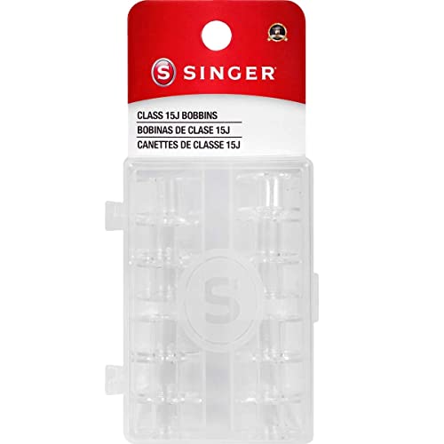 SINGER 6543 Transparent Plastic Class 15J Bobbins