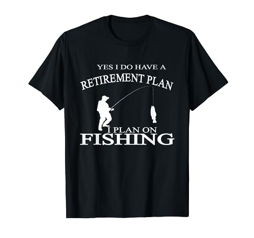 Retirement Funny Fishing Tshirt Tee Retired Fisherman Tee