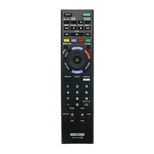 Replacement TV Remote Control Controller for Sony XBR-49X850C XBR-49X900E XBR-49X900F 49-inch 4K Ultra HD Smart LED TV