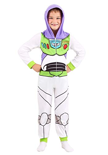 Pixar Boys' Little Toy Story Uniform Hooded Blanket Sleeper, Buzz Lightyear, 6