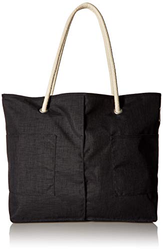 Haiku Women's Large Caprice Eco-Friendly Travel Tote Bag, Black Morel