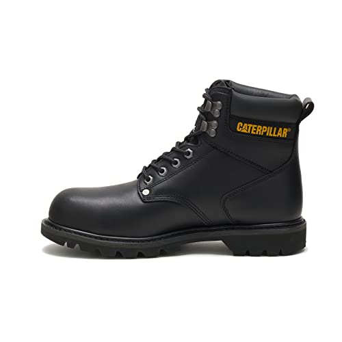 Cat Footwear Men's Second Shift Steel Toe Construction Boot, Black, 11
