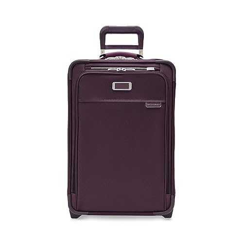 Briggs & Riley Baseline Uprights, Plum, 22-inch Essential Carry-On