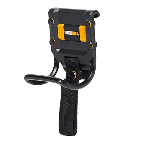 ToughBuilt - Modular Hammer Loop - Durable Hammer Holder/Holster/Catch Clips on Any Belt or Pocket, Extreme-Duty Steel Loop/Metal Ring, Unique Power Cord MGMT, Heavy-Duty Construction - (TB-52)