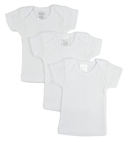 Day Dreamers White Lap Shirts ~ 3 Pack SIZE Preemie