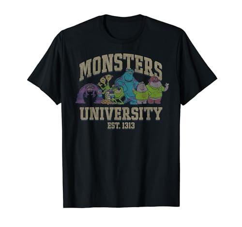 Disney Pixar Monsters University Est. 1313 Group Shot T-Shirt